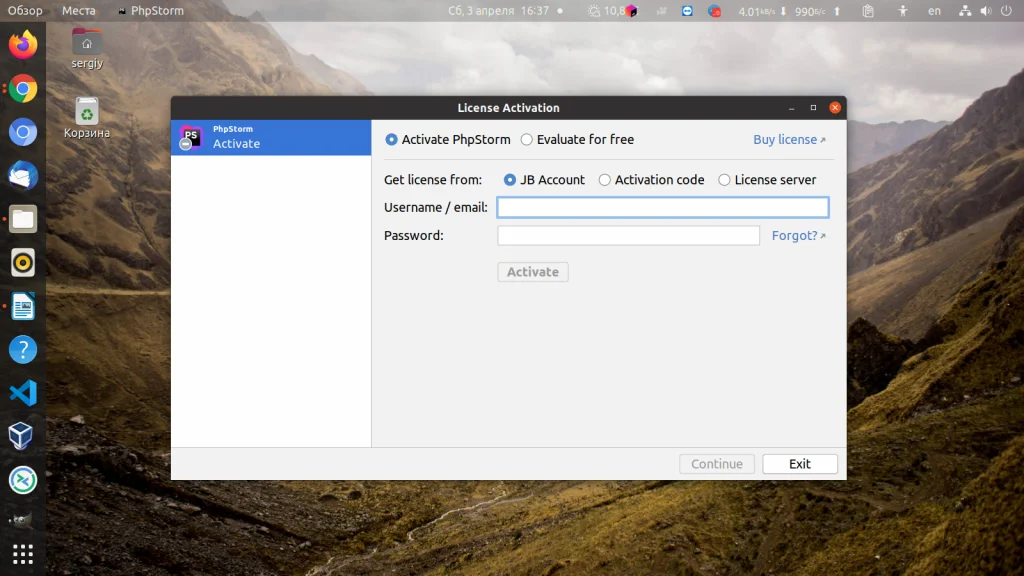 PHPStorm в Ubuntu 20.04: 4 рабочих способа установки и быстрая настройка