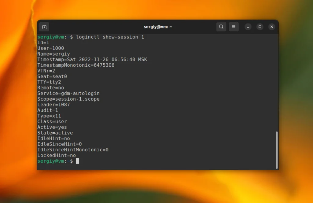 loginctl: Полный контроль над сессиями пользователей в Linux