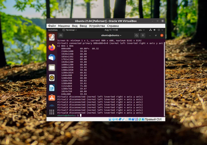 Ubuntu в VirtualBox: как исправить маленький экран и настроить удобное разрешение
