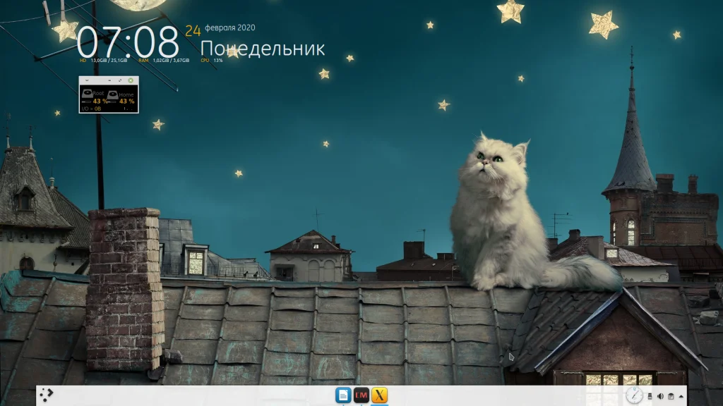 Conky Manager: Преврати рабочий стол Linux Mint в мощный командный центр