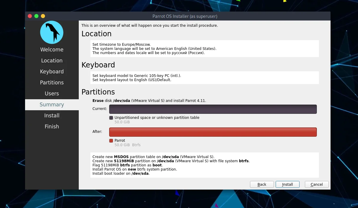 Parrot Security OS: Полное руководство по установке мощного инструмента для пентеста