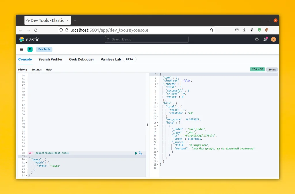 Мощный поиск на Elasticsearch: от основ до продвинутой настройки