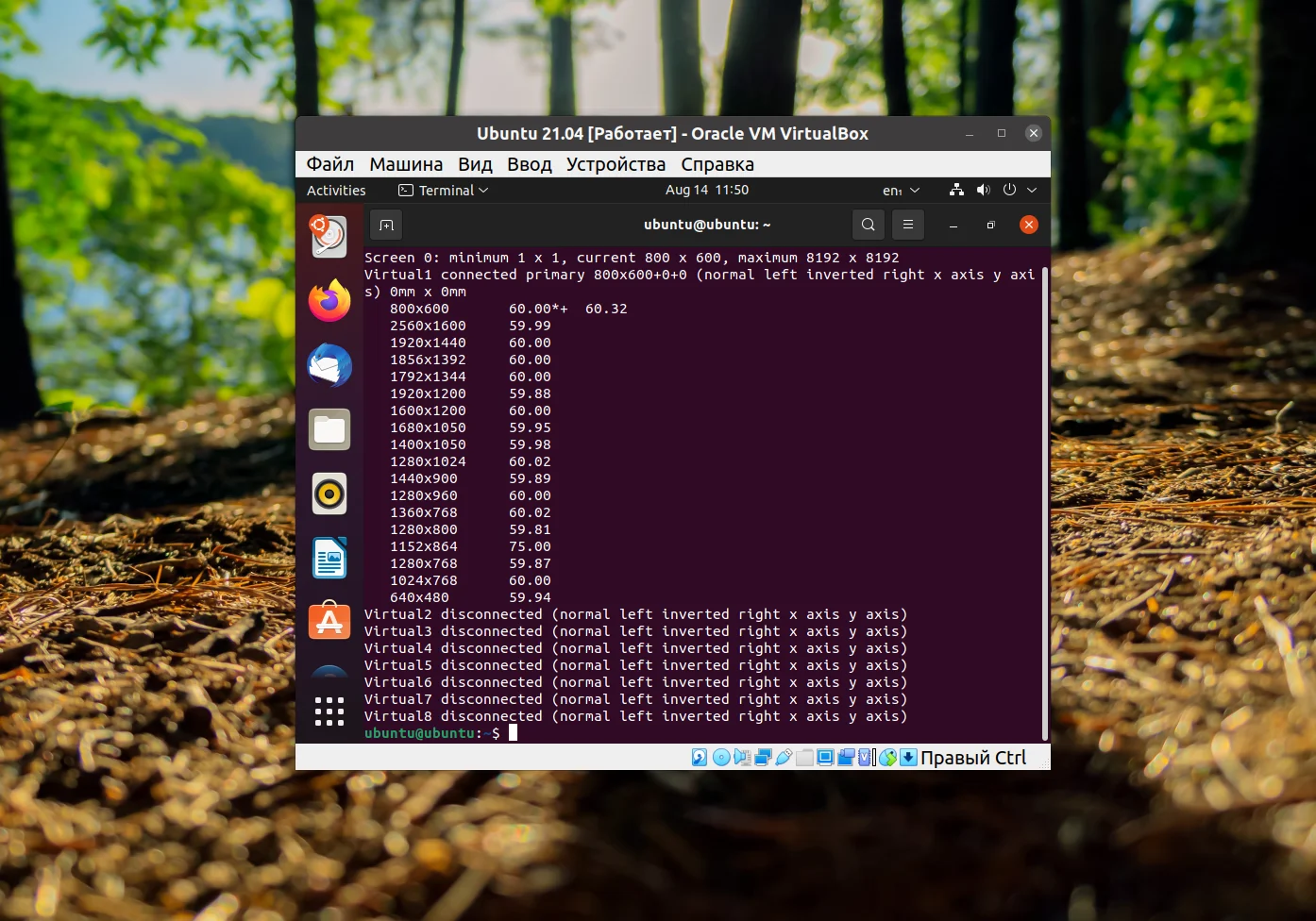 Ubuntu в VirtualBox: как исправить маленький экран и настроить удобное разрешение