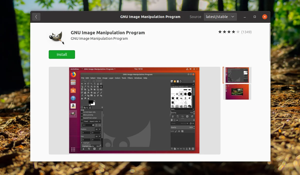 GIMP в Ubuntu: 4 простых способа установить мощный фоторедактор