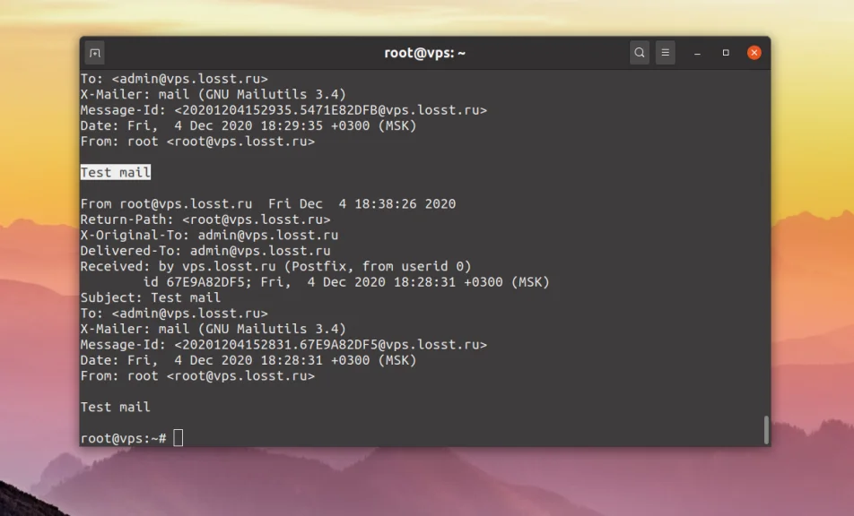 Свой почтовый сервер на Ubuntu: Postfix и Dovecot за час