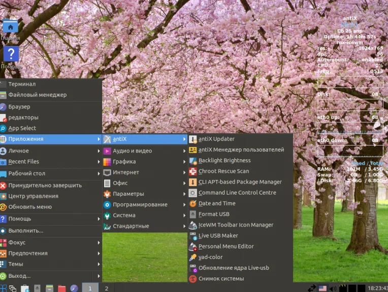 Antix Linux: Дышащий новою жизнью в ваш старый компьютер
