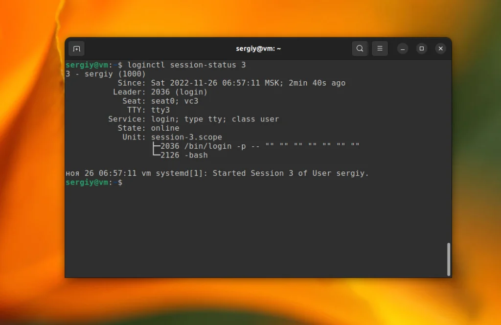 loginctl: Полный контроль над сессиями пользователей в Linux