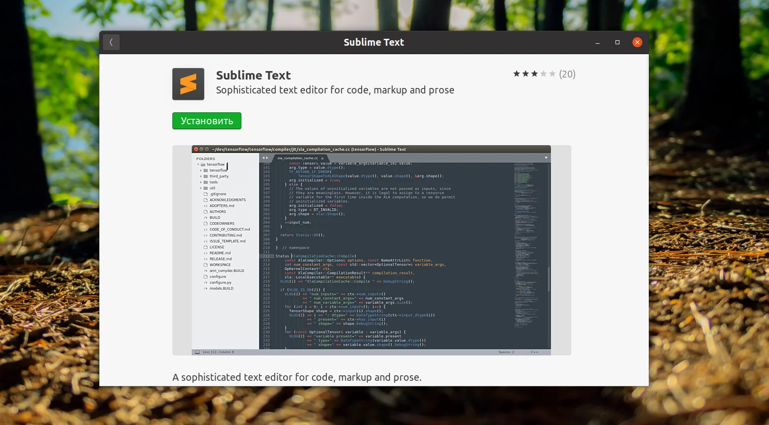 Sublime Text 3 в Ubuntu 20.04: 4 простых способа установки