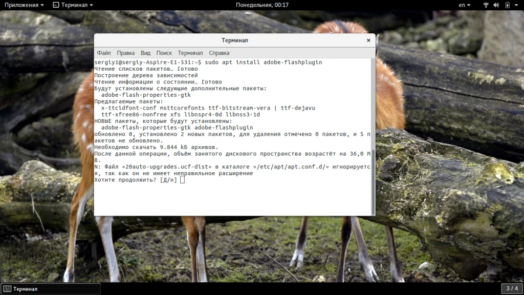 Adobe Flash Player в Ubuntu: Быстрая установка и настройка для устаревших сайтов