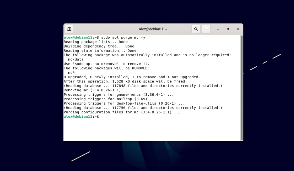 Midnight Commander в Debian: Установи мощный файловый менеджер за 2 команды