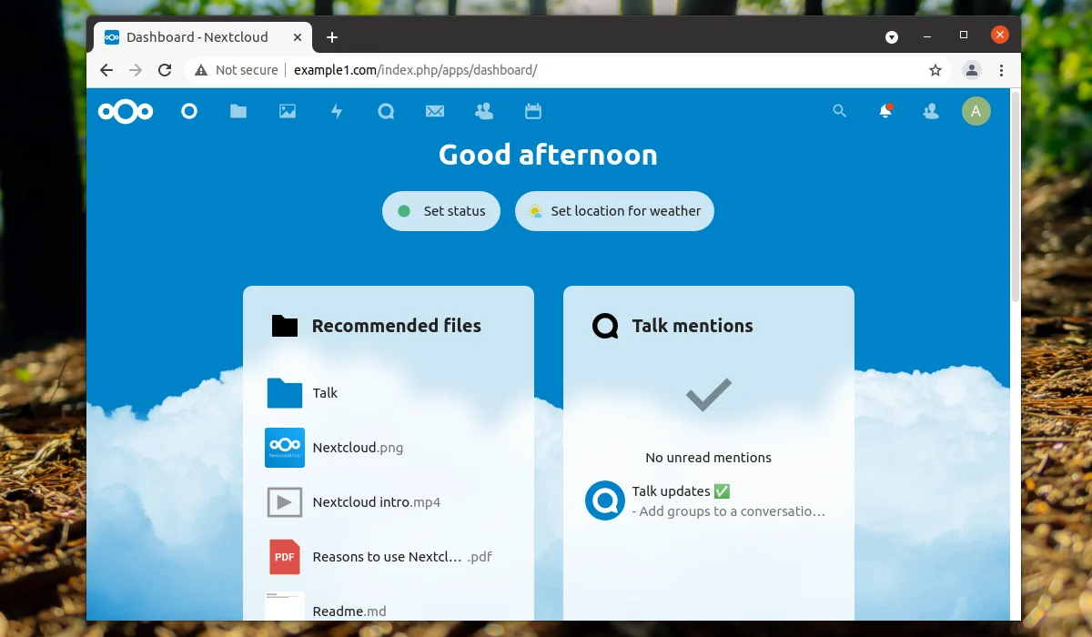 Свой облачный диск за час: Развертываем NextCloud на Ubuntu 20.04