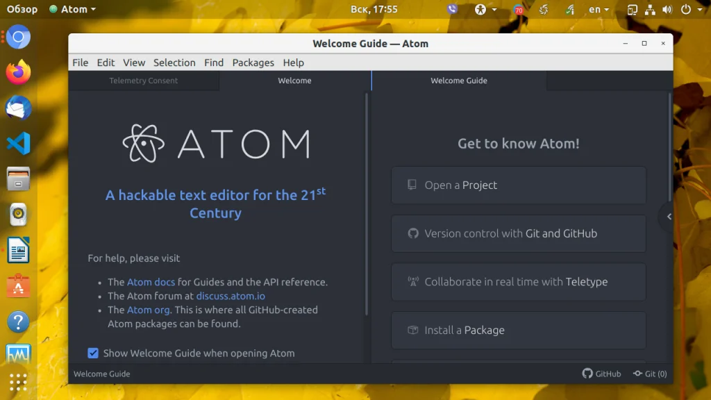 Atom на Ubuntu: Установи мощный редактор кода за 5 минут