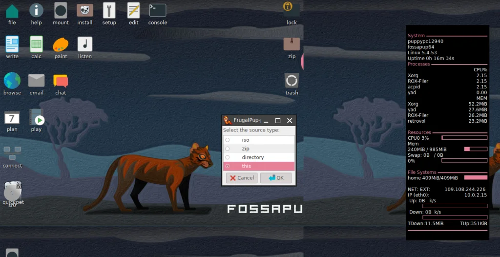 Puppy Linux: Установи суперлегкую систему даже на старый ПК за 15 минут