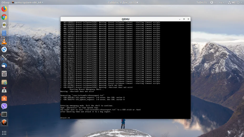 Зависла установка CentOS 7? Исправляем ошибку dracut initqueue timeout за 2 минуты