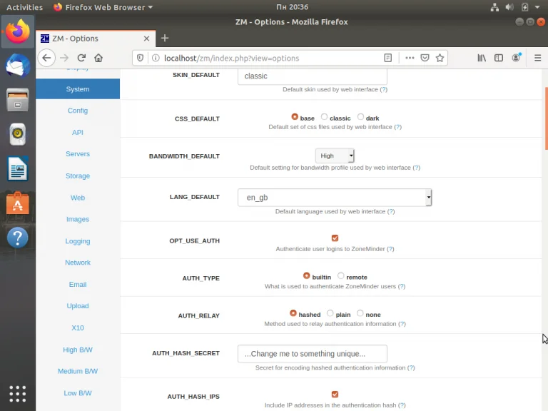 Бесплатная система видеонаблюдения своими руками: Устанавливаем ZoneMinder на Ubuntu