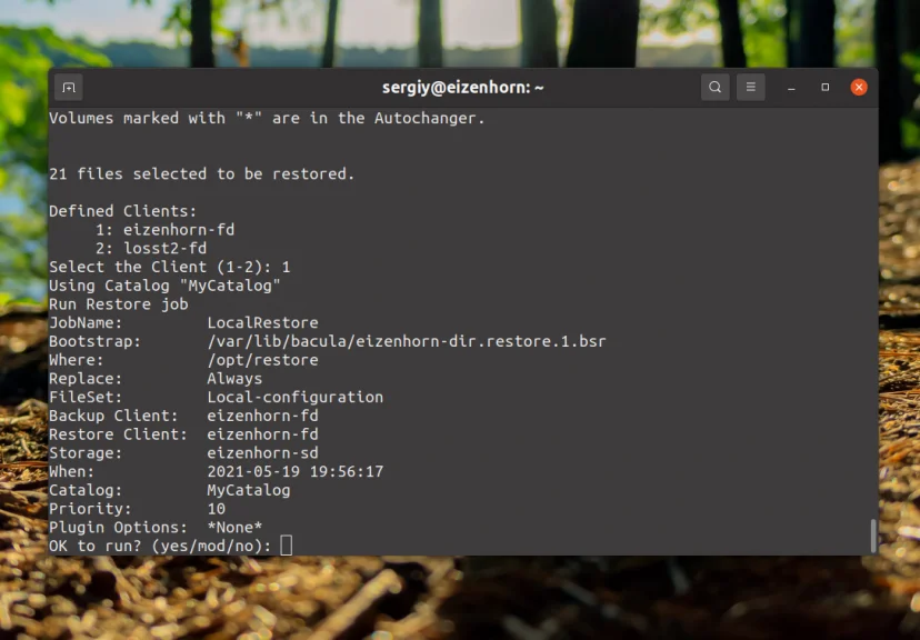 Bacula: Настройте надежное резервное копирование на Linux за 6 шагов