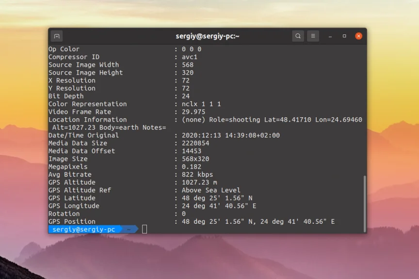 ExifTool: Как найти и удалить скрытые данные из ваших фото и видео