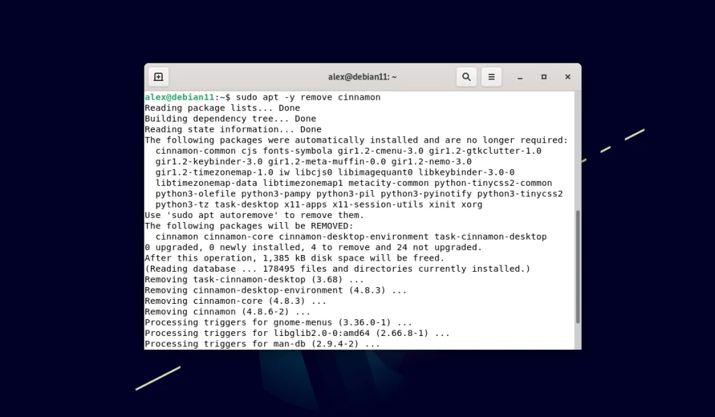 Cinnamon в Debian 11: Лёгкая и стильная замена рабочему столу