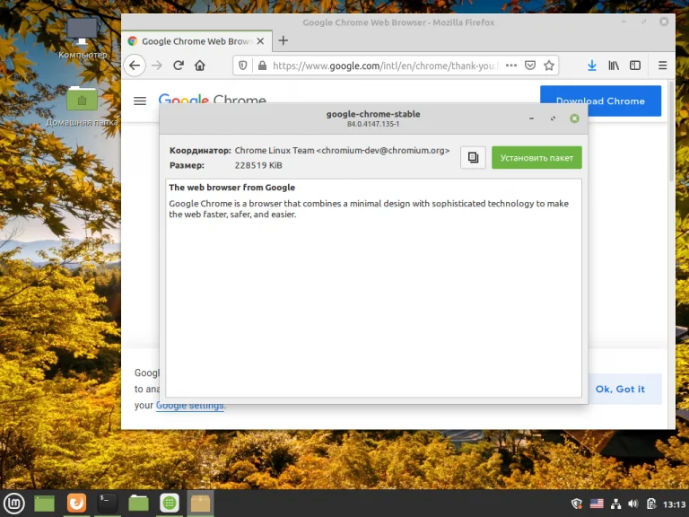 Установи Google Chrome в Linux Mint: 3 рабочих способа для уверенных пользователей