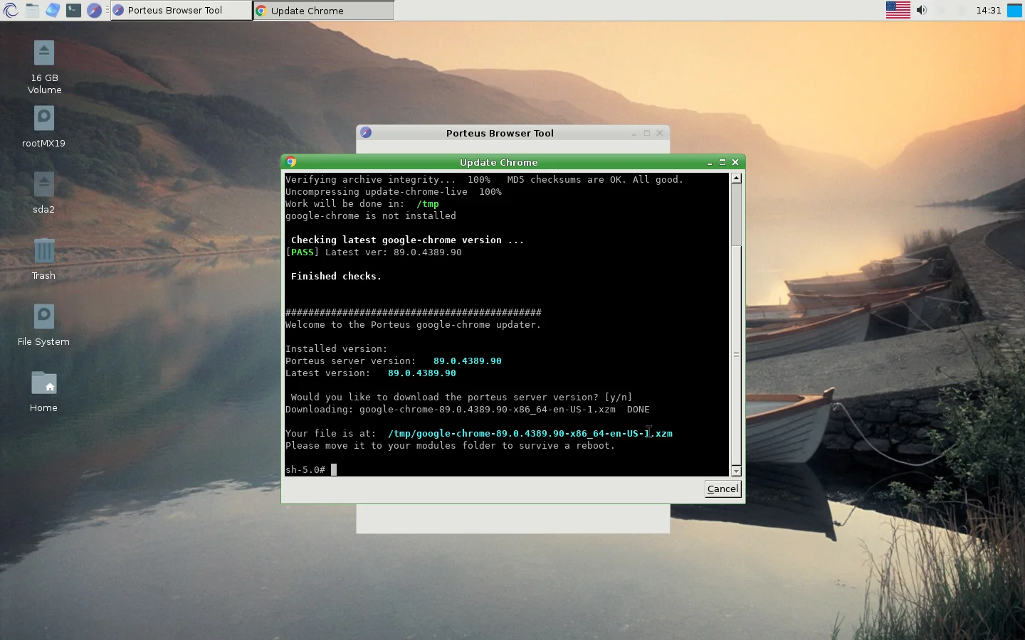 Porteus Linux в кармане: Полноценная ОС на флешке за 5 минут