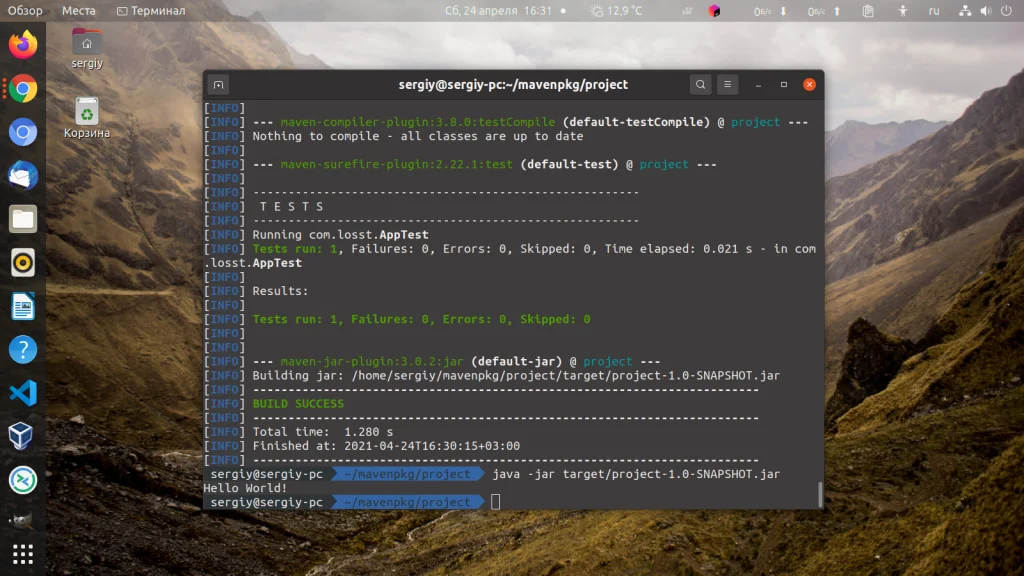 Maven на Ubuntu 20.04: Быстрая установка и ваш первый проект за 5 минут