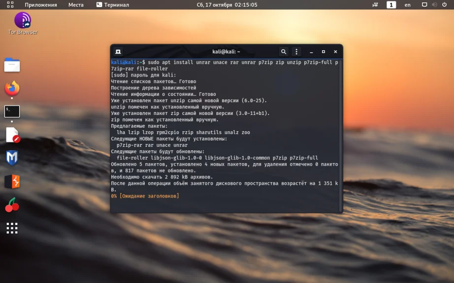 Kali Linux: Полная настройка системы для работы после установки