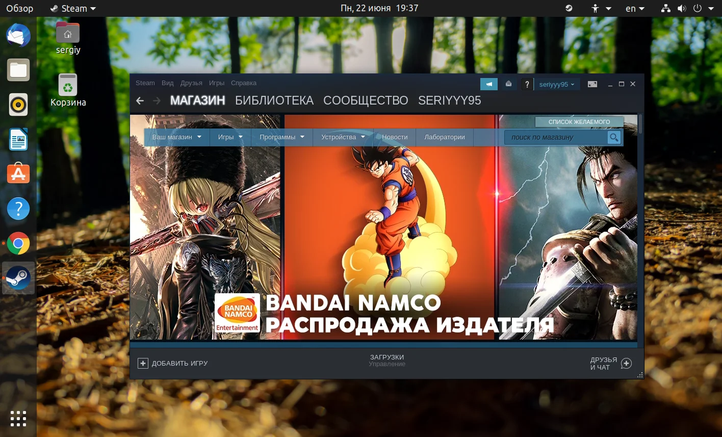 Игры на Ubuntu 20.04: Полная установка Steam за 5 минут
