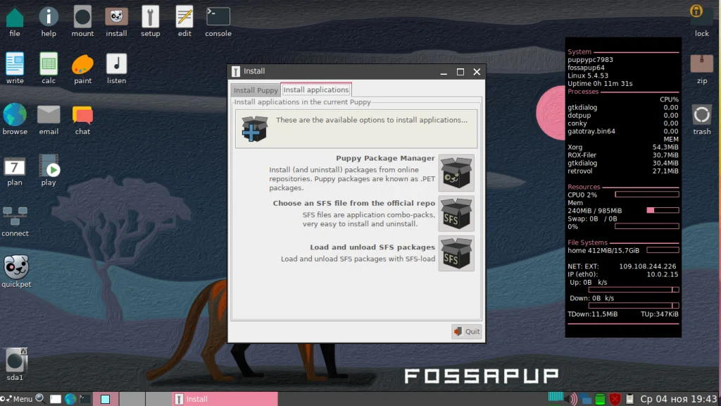 Puppy Linux: Установи суперлегкую систему даже на старый ПК за 15 минут