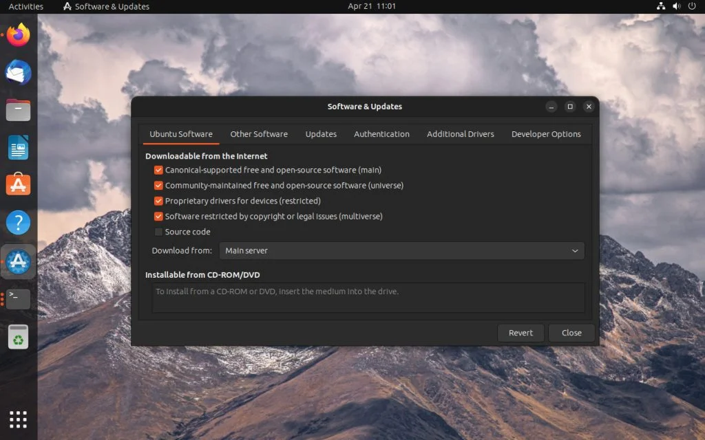 Ubuntu 23.04: 23 шага к идеальной системе после установки