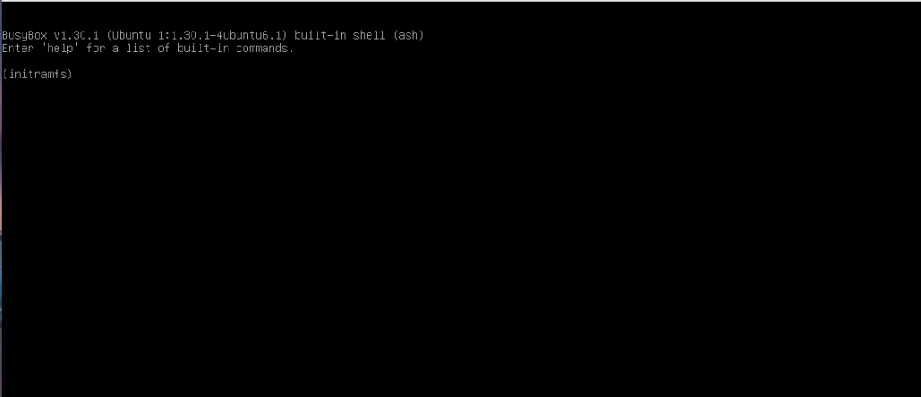 Зависла на initramfs? Выход есть! Решаем проблему с загрузкой Ubuntu