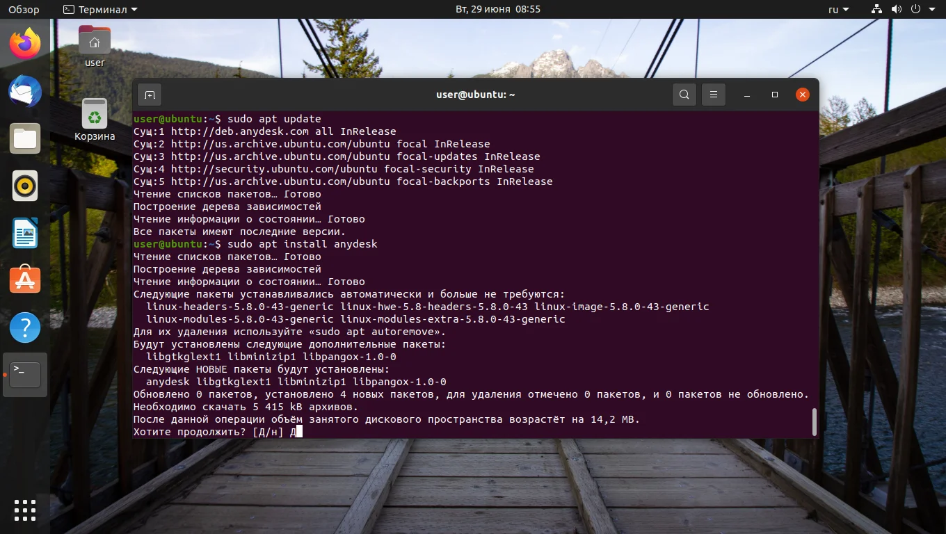 Подключись к любому ПК за 5 минут: Устанавливаем AnyDesk в Ubuntu