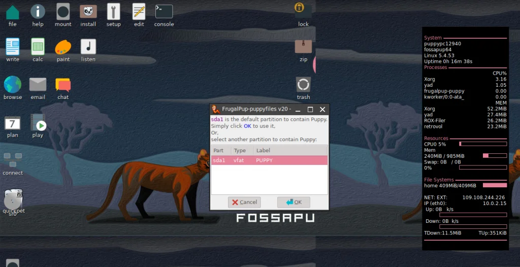 Puppy Linux: Установи суперлегкую систему даже на старый ПК за 15 минут