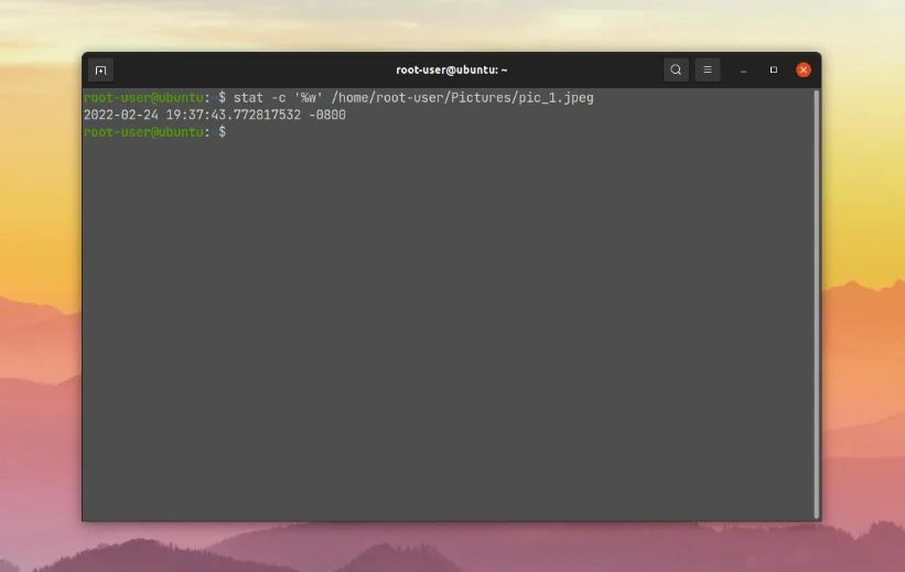 Как узнать, когда файл был создан в Linux: 2 рабочих способа