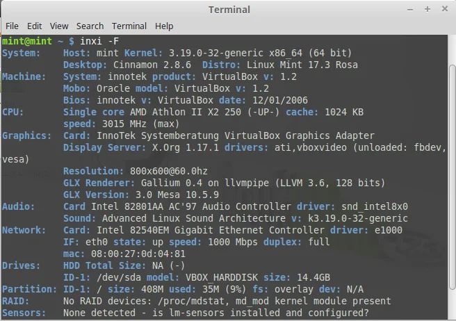 5 простых способов узнать свою версию Linux Mint