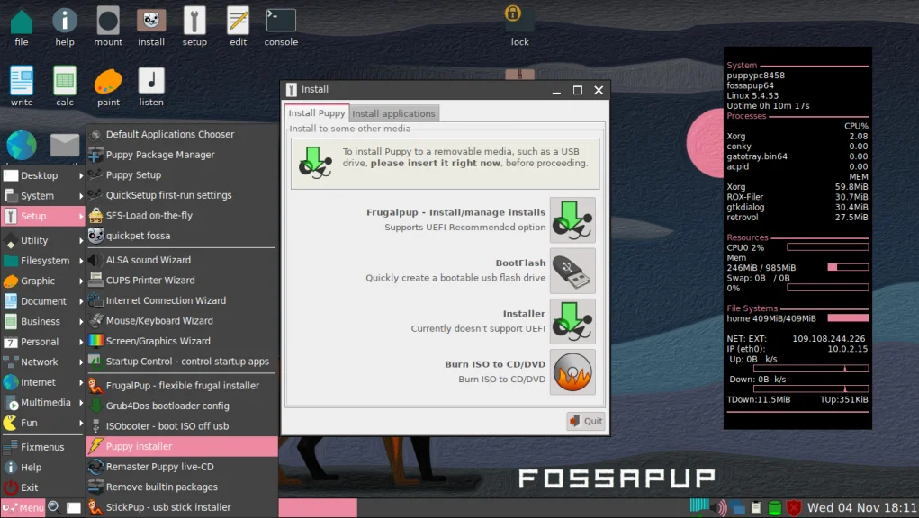 Puppy Linux: Установи суперлегкую систему даже на старый ПК за 15 минут