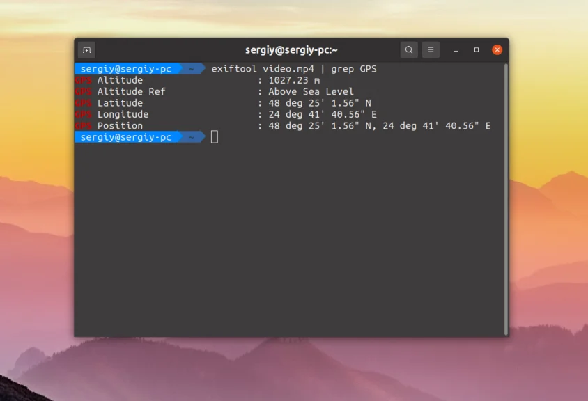 ExifTool: Как найти и удалить скрытые данные из ваших фото и видео