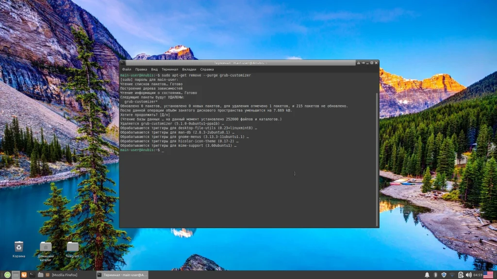Grub Customizer: Преобразите скучный экран загрузки Linux Mint за 5 минут