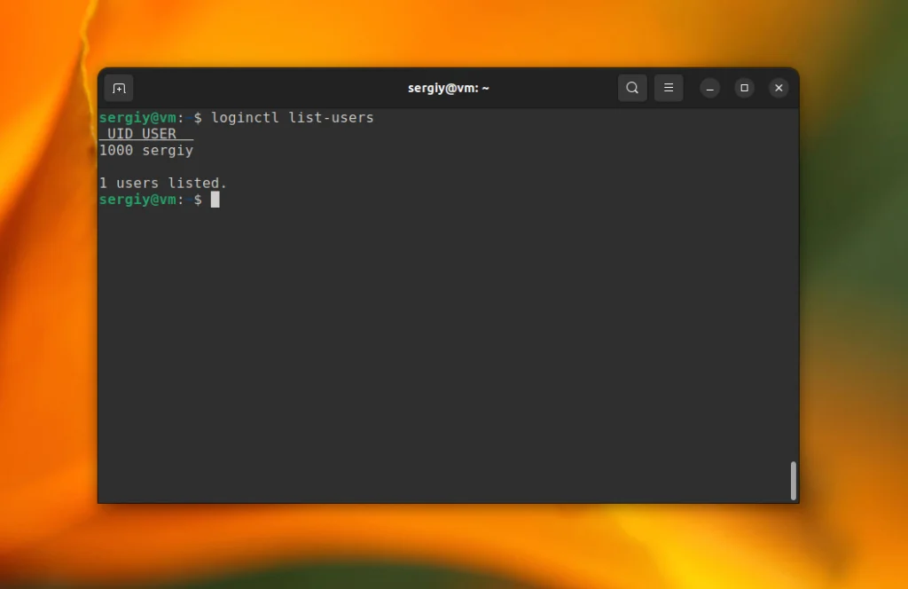 loginctl: Полный контроль над сессиями пользователей в Linux