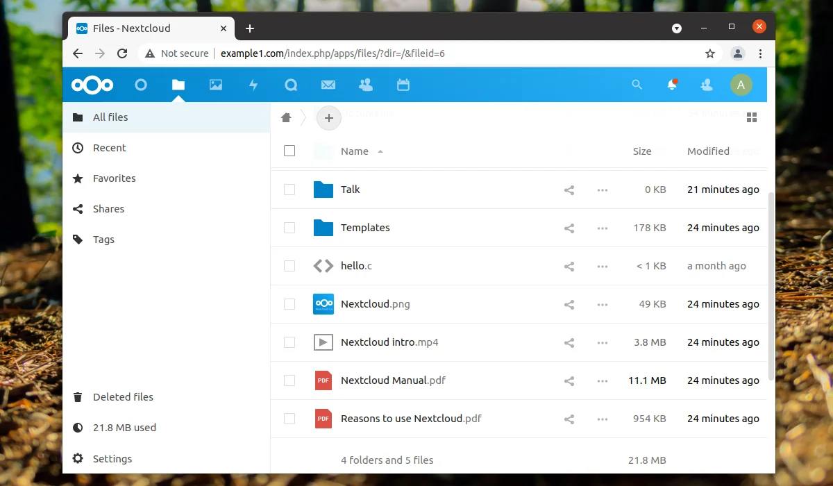 Свой облачный диск за час: Развертываем NextCloud на Ubuntu 20.04