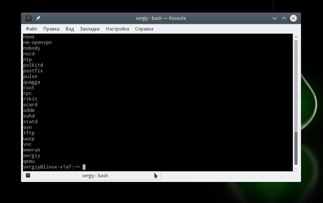 Кто в системе? 4 способа посмотреть всех пользователей Ubuntu