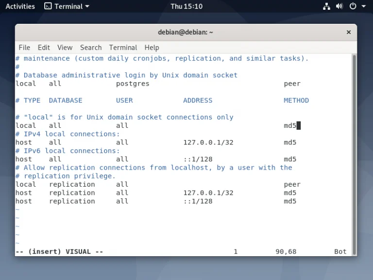 PostgreSQL в Debian 10: Быстрая установка и тонкая настройка мощной СУБД