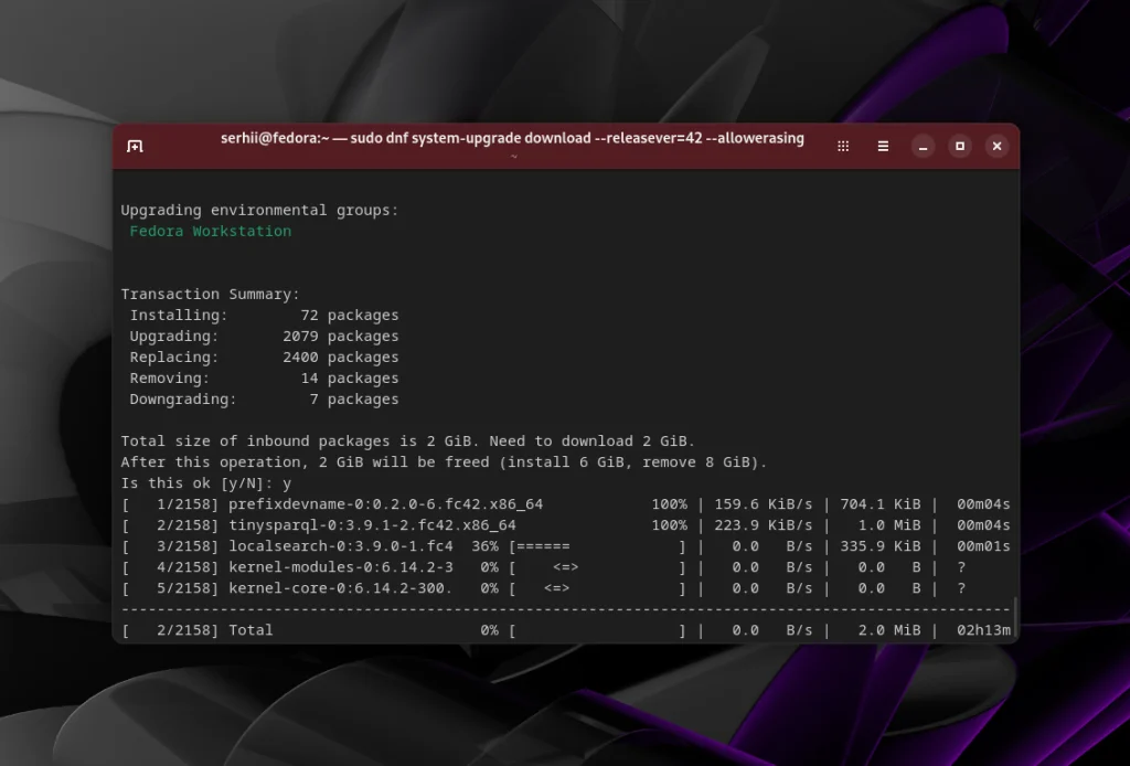 Fedora 42 вышла! Как обновиться без проблем и что ждет внутри
