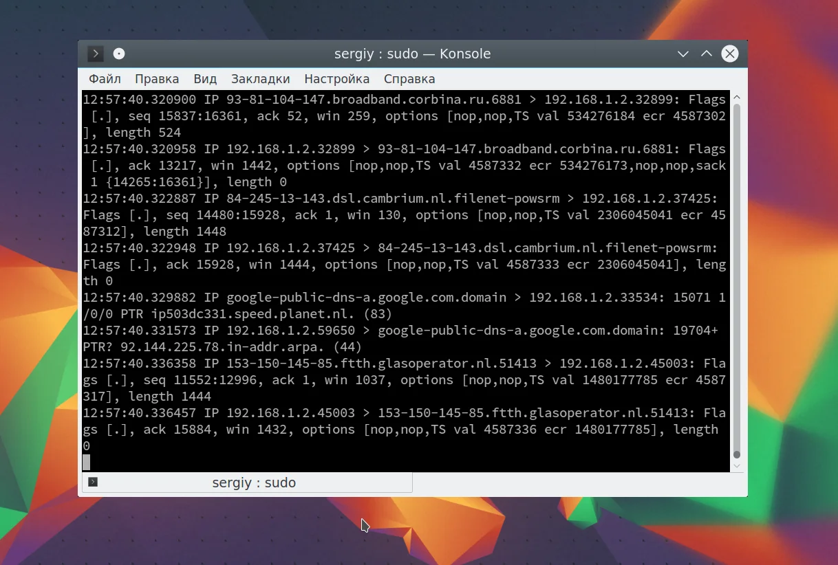 TCPDUMP: Полное руководство по перехвату сетевых пакетов в Linux