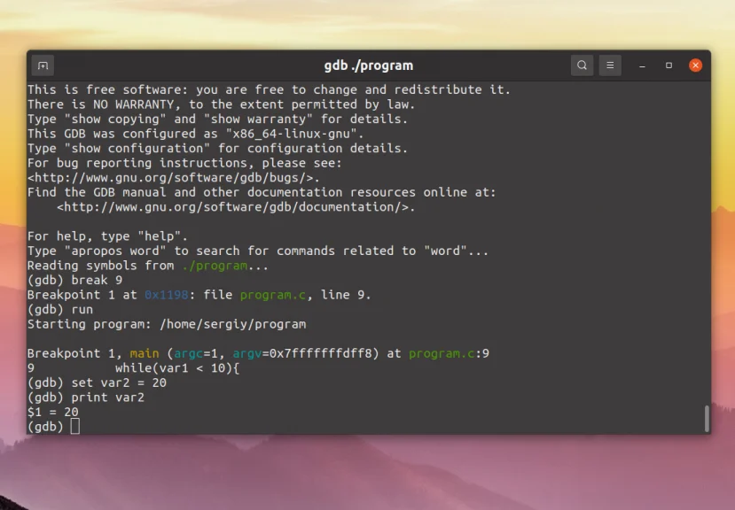 GDB: Полное руководство по отладке программ на C/C++ для начинающих