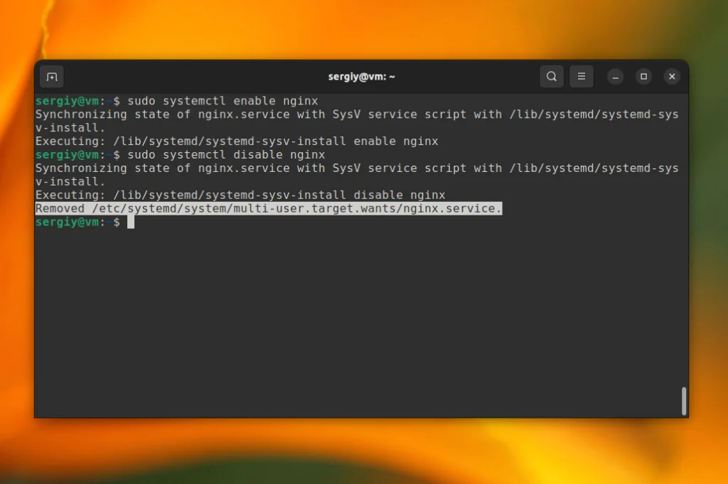 Ubuntu: Как добавить сервис в автозагрузку и ускорить работу системы