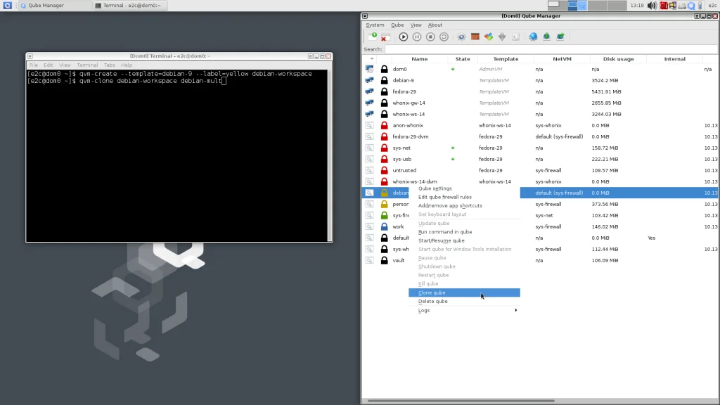 Qubes OS: Полное руководство по созданию и управлению виртуальными машинами для максимальной безопасности