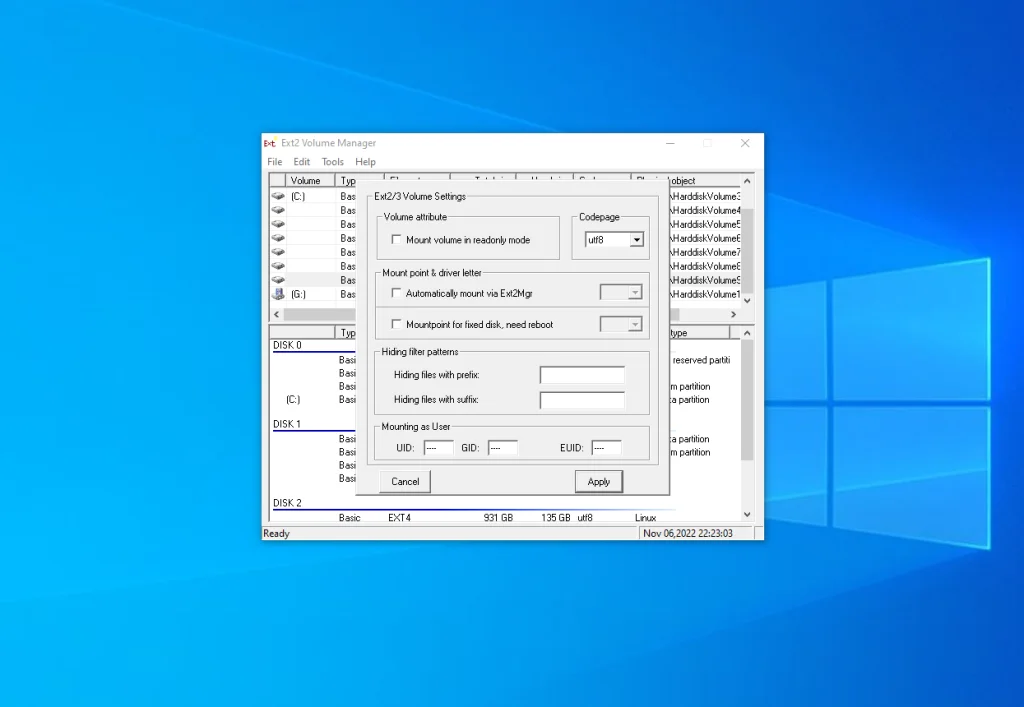 Доступ к дискам Linux в Windows: 3 рабочих способа открыть Ext4