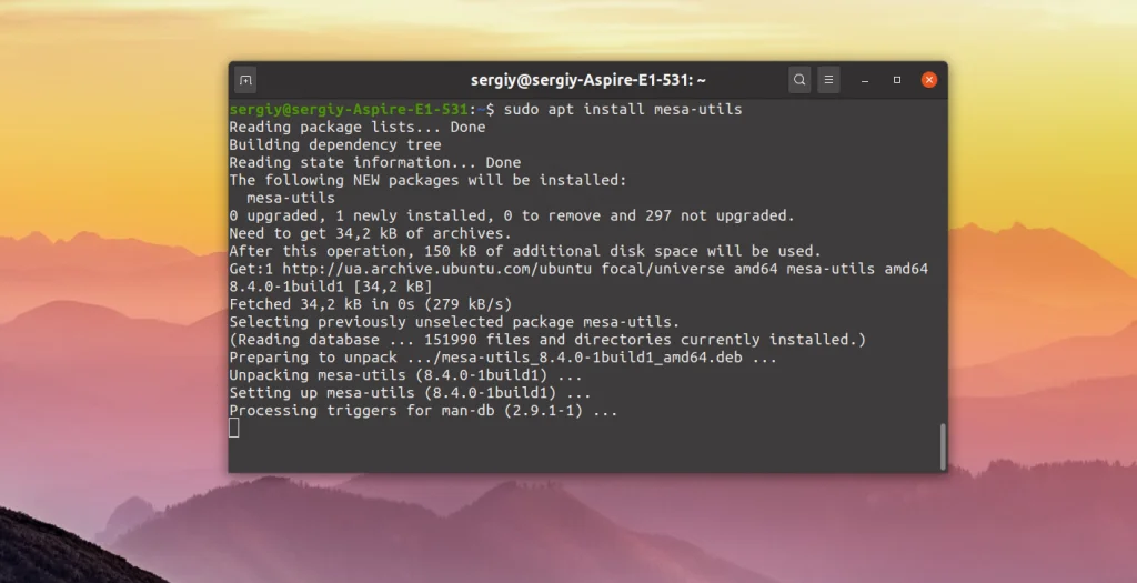Intel графика в Ubuntu: ставим драйвер за 2 минуты