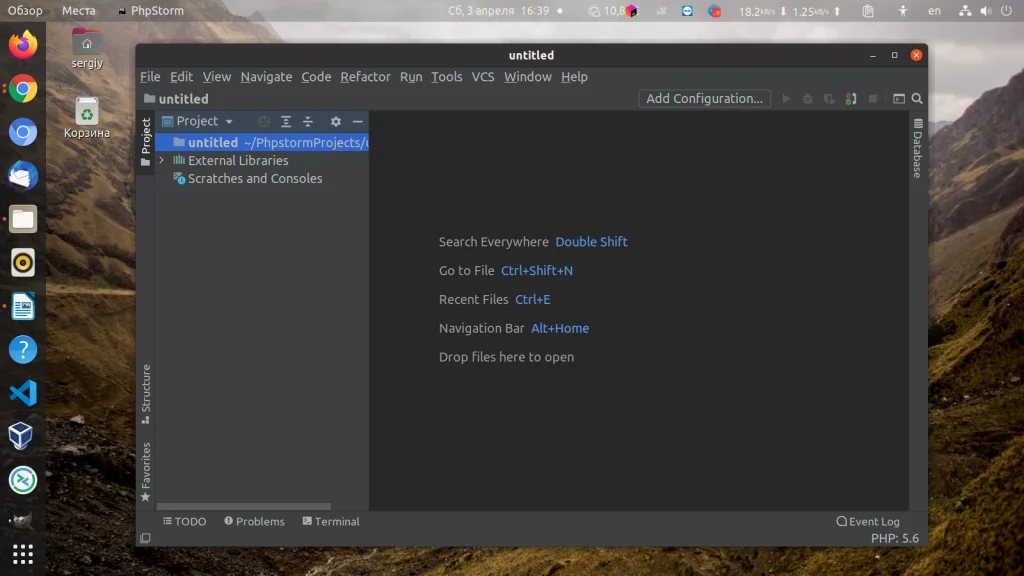 PHPStorm в Ubuntu 20.04: 4 рабочих способа установки и быстрая настройка