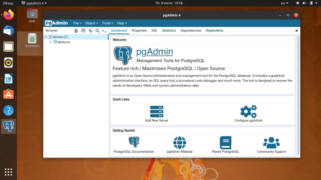 Установи pgAdmin4 на Ubuntu 20.04: Полный гид по настройке мощного инструмента для PostgreSQL